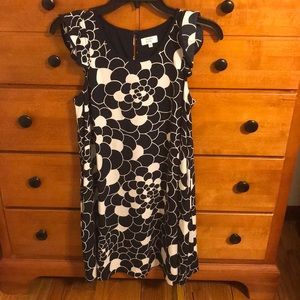 Blue & White Flower Dress